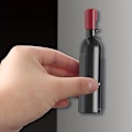 Miniatyrbillede 5 af 5: Multifunktionel flaskeåbner med køleskabsmagnet - rødvinflaskeåbner