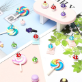 Miniatyrbillede 2 af 5: Mushroom Pendant Charm Resin Smykker Charm Diy Pendant Making 50 stk