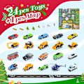 Miniatyrbillede 2 af 5: Adventskalender 2024, børnebil, legetøj, små gaver