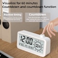 Miniatyrbild 4 av 6: Timer-väckarklocka, digital timer för matlagning, skrivbordstimer, kontorstimer för barn och vuxna, tidsstyrningsverktyg