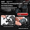 Pikkukuva 3 / 5: Ae86 1/16 Rc-drift-auto, nopea kauko-ohjattava drift-auto lapsille ja aikuisille, 100 % uusi (2)