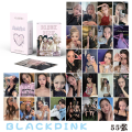 Miniatyrbillede 1 af 5: 50 stk/æske Blackpink fotokort Legetøj Sjov Lomo kort Kpop postkort Serie Kort Legetøj Blink gave Lisa Jennie Rose Jisoo（6）