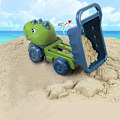 Miniatyrbilde 2 av 5: Dinosaur Engineering Vehicle Toy Set, Strandleker for Gutter og Jenter, Morsomt Lekebil