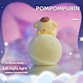 Miniatyrbillede 1 af 4: Sanrio Måne LED Lys Anime Kuromi Cinnamonroll Melody Kawaii Ornament Skønhed Soveværelse Natlys Sengelampe Dekoration Gave（PomPom Purin）