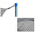 Miniatyrbild 3 av 3: 14 fots trampolinskyddsnät för utomhusbarn, skyddsnät för studsmattastaket i nylon , skyddsnät för trampolin för trampolin
