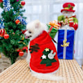 Miniatyrbillede 4 af 6: Julekostumer til kæledyr, festkostumer til katte og hunde