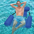 Miniatyrbillede 5 af 6: Vandstol, oppustelig pool-lounge, oppustelig flydende seng, vand-liggestol