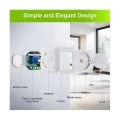 Miniatyrbilde 4 av 5: LED dimmerbryter, innfelt dimmer for dimmerbar LED og halogen, 5-300 W dimmerbryter LED, fasekontrolldimmer