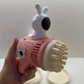 Miniatyrbillede 5 af 5: 23 huller raket kanin boble maskine blæser boble børns legetøj udendørs rejse bærbar legetøj drenge og piger fest legetøj