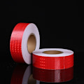 Miniatyrbilde 1 av 4: 25m X 5cm Sikkerhetsvarselstape Refleksteip Selvklebende Teip Refleksstripe Trafikk Refleks（2）