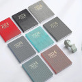 Miniatyrbilde 3 av 5: 2024 2024 A7 Mini Pocket Notebook 365 Days Notepad Dagbok Notatbok Dag Uke Måned Planlegger Kontor Skole Skrivesaker[HSfF]（A7，Sort）
