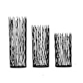 Miniatyrbilde 5 av 5: Wire Willow lysestaker sett med 1, metall svart søyle lysestaker for bord Canterpieces Moderne lysestake holdere for spisestue bordplate, hjem