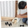 Miniatyrbillede 5 af 5: 4 sæt dedikeret sofaspænde møbelforbindelsesstift stil sofas del komponentforbindelsesstik sofasamlings spænde skåret sofasofakontakter