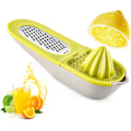 Miniatyrbillede 1 af 6: Citronpresser, Håndpres til Citrusfrugter, Multifunktionelle Køkkenapparater, Manuel Juicer og Manuel Kværn, 2 i 1 Professionelt Køkkenredskab