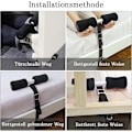 Miniatyrbilde 5 av 6: Justerbar hamstring curl-bånd, mageøvelse på treningsstudio, trening, reise