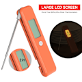 Miniatyrbillede 4 af 6: Digitalt stegetermometer, øjeblikkeligt aflæsningstermometer til mad, køkkentermometer, madlavningstermometer, madtermometer til kalkun og grill