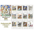 Miniatyrbilde 5 av 5: Weird Medieval Cats Calendar, Funny Weird Medieval Calendar 2024, Walk Weird Medieval Calendar（Som vist）
