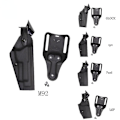 Miniatyrbillede 2 af 4: Safariland-1911-uden Lampe Talje Tactical Holster Legetøjshylster