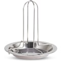 Miniatyrbillede 1 af 6: Kyllingegrillstativ, Kyllingelårholder, Kyllingeholder i rustfrit stål, Non-stick kylling Tyrkiet Stegefad Grill Bage Kogegryder
