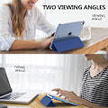 Pikkukuva 5 / 6: Kotelo iPad 10. sukupolvelle 2022, iPad 10.9, ohut ja kevyt PU-nahkainen tablettikotelo automaattisella lepo-/herätystoiminnolla läpikuultava PC-takaosa