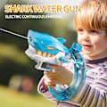 Miniatyrbilde 2 av 6: Elektrisk vannpistol for voksne og barn, automatisk sprøytepistol, stor kapasitet med oppladbar vannpistol, for svømmebasseng, strandfest og utendørs