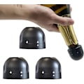 Miniatyrbillede 1 af 6: Champagneprop, 3 stk., sort, lækagesikker champagneprop, professionel champagneflaskeprop, holder champagne frisk