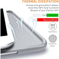 Miniatyrbild 4 av 6: Funda Fodral för IPad 10:e Gen IPad Pro11 Air11 2024 IPad Air5 10.2 10.5 Air1 2 5:e 6:e 9.7 Magnetiskt Tablet Fodral med Pennhållare Black iPad Pro11 2024