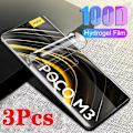 Miniatyrbild 1 av 6: 3-pack Hydrogelfilm för Xiaomi Poco C3 C65 F3 Mi 11i F5 Pro F6 X6 M3 M4 M5 M5s M6 X3 NFC X4 X5 Mjukt Skärmskydd For Poco X3 NFC Hydrogel Film