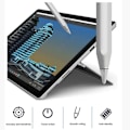 Miniatyrbild 4 av 6: Stylus Pennor För Samsung Galaxy Tab A9 A9+ S9FE S9+S8+S7+S7FE S6lite A7 A8 A7lite Uppladdningsbar Tilt Känslighet Penna för Android M503 black