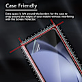 Miniatyrbild 4 av 6: Hydrogel Film för Samsung Galaxy Z Fold 5 5G Skärmskydd Framsida Baksida Insida med Gångjärnsskydd Heltäckande för Z Fold5 Outer Screen Film For Z Fold 5