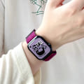 Miniatyrbild 3 av 6: Nylon Loop Armband för Apple Watch band 44mm 40mm 45mm 41mm 46 42mm 49mm 44 45 mm armband iWatch serie 10 9 SE 7 6 5 4 Ultra 2 NEW Midnight 140 40mm 41mm S10-42mm