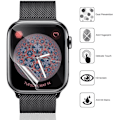 Miniatyrbild 2 av 6: Skärmskydd för Apple Watch Series 9 7 8 41mm 45mm HD Transparent TPU Film iwatch Series 6 5 4 3 2 1 SE 38mm 42mm 40mm 44mm 1-PCS Series456 SE 40MM