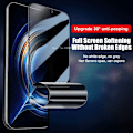 Miniatyrbild 3 av 6: Anti-Spion Keramisk Mjuk Film För iPhone 15 14 13 12 11 8 7 Pro Max Mini Plus SE 2020 X XS XR Sekretess Heltäckande Skärmskydd For iPhone XR 2pcs