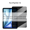 Miniatyrbild 1 av 6: Sekretessglas för iPad Pro 13 12.9 11 2025 M4 M3 10:e 10 Generation A16 Skärmskydd Air 5 4 7:e 8:e 9:e 10.2 Mini 6 7 Film Air 13 2025 2024