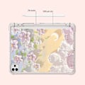 Miniatyrbild 2 av 6: Skal för iPad iPad Pro 11 2:a 3:e 4:e iPad 12.9 4:e 5:e 6:e Air 4:e 5:e 10.9 iPad 7:e 8:e 9:e 10.2 Blommig Fodral med Pennhållare iPad 10.2 UNIV