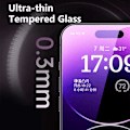Miniatyrbild 5 av 6: 3-pack Härdat Glas för iPhone 15 14 13 12 11 Pro Max Mini X XS Max XR 15 Plus Skärmskydd Film för iPhone 16 Pro Max 16E For iPhone 16 Plus 3PCS Glass