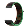 Miniatyrbild 1 av 6: 20 22mm Nylon Klockarmband För Garmin Vivoactive 3 4 5/Venu 2 Plus/Venu 3/Forerunner 55 158 265 965 745 645 255 Music Loop Armband Unity mosaic 22mm Width Band