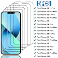 Miniatyrbild 1 av 6: Nytt 5-pack Härdat Glas för iPhone 13 Pro Max 12Mini 13Mini Skärmskydd nytt för iPhone 15 16 14 12 Pro Max 16 Plus 16E Glas For iPhone 13 Pro 5Pcs Glass