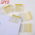 Miniatyrbild 1 av 6: Godisfärgad Transparent Tryck Pappersklämma Tryckare Papper Testfiler Mini Förvaringsklämma Indexsida Klämma Kontorsbindning Skrivmaterial Yellow 5PCS