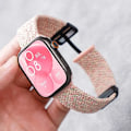 Miniatyrbild 2 av 6: Flätat armband för HUAWEI Watch Fit 4 Pro-rem Magnetisk nylon Solo Loop Armband för Smartwatch Huawei Watch Fit 4/3-remmar pride edition For Huawei fit 3