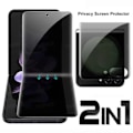 Miniatyrbild 1 av 6: Inre EPU Extern Sekretess Anti-Spion Hydrogel Film För MOTOROLA Moto Razr 40 50 Ultra Plus 2024 2023 2022 Mjukt Skärmskydd Inner and External For Razr 2022