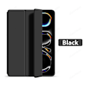 Miniatyrbild 1 av 6: Fodral för Ipad Pro 13 M4 12.9 A16 10 9 9:e 10:e Generationen Funda För Ipad Air 11 5 4 3 2 1 Mini 6 7 M2 M3 2025 Skyddstillbehör Black 7th 8th 9th 10.2