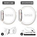 Miniatyrbild 6 av 6: Fodral+Armband Milanese Loop För Apple Watch armband 44mm 40mm 45mm 46mm 49mm 42mm 38mm Armband iwatch Series 10 9 8 SE Ultra 2 Armband Pink gold 41mm-Series 7 8 9