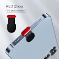 Miniatyrbild 1 av 6: iphone Tillbehör Dammskydd för Usb Dammskydd iphone 14 pro max Tillbehör Usb c Dammskydd Typ c Dammskydd Charm Kapsel iphone Red(2pcs)