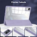 Miniatyrbild 2 av 6: TBTIC Tablet Skydd För Redmi Pad SE 11 Xiaomi Pad 6 6 Pro Fodral Med Pennhållare Söt Estetisk Transparent Grey XiaomiPad6 6 Pro