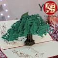 Miniatyrbild 1 av 6: Pop UP 3D Födelsedagskort Världsattraktioner Kort Affärsinbjudan Pojke Gåva Hälsning Turistvykort för Pojkvän Pappa Present Cypress