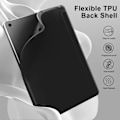Miniatyrbild 4 av 6: För Apple iPad 10.2 2019 2020 2021 7:e 8:e 9:e generationen magnetiskt flip smart fodral, trefaldigt stativ, stötsäkert mjukt silikonskal Black iPad 10.2
