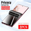 Miniatyrbild 1 av 6: 2 st Sekretess Hydrogel Film för Samsung S24 S25 Ultra Edge S23 FE S22 S21+ S20 Skärmskydd för Samsung A26 A36 A56 M16 M06 Galaxy S24 Privacy soft film