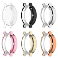 Miniatyrbild 4 av 5: Silikon TPU Fodral Glas För Huawei Watch GT4 41MM Smart Klockarmband Skärmskydd Skal för Huawei Watch GT 4 GT4 Stötfångarskal Rose Gold For GT4 41MM