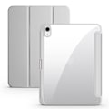 Miniatyrbild 1 av 6: Fodral för Apple iPad 2025 med pennhållare, trefaldigt akrylklart bakstycke, smart skydd för iPad 11:e generationen 11 tum A16 gray For iPad 2025 A16